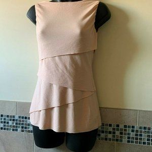 EUC BAILEY 44 Sleeveless Peach Top SZ Small
